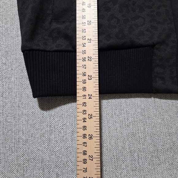 Liverpool Los Angeles Cheetah Print Bomber Jacket Black Streetwear Women's L - Picture 8 of 8